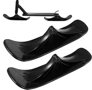 Ski Skooter Ski Sled - Ski Scooter Conversion Kit, Snow Scooter Winter Ski Skate | Ski Attachment Outdoor Skate Board, Snow Skate Replacement Parts, Kids Sled, Snow Sled Accessories