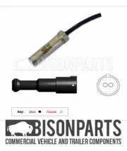 *FRUEHAUF TRAILER (2001-2013) ABS SENSOR STRAIGHT 0.30 METRE OF CABLE BP110-153