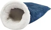 Generic Soft Kitten Sack Cosy Cat Bed Cave Pet Sack Cat Sleeping Bag for Small Dog