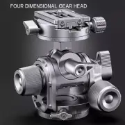 For Leofoto G4 Geared Head Camera Tripod Ball w Plate Arca Swiss Compatible New