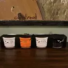 Rae Dunn by Magenta Halloween Ramekin Set Toxic Poison Beware Eek