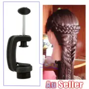 Wig Head Stand Mannequin Clamp Hairdressing Training Holder For Hair-styling