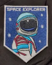 NASA Space Explorer Est. 3.5" Hook/Loop Tactical Patch Meatball