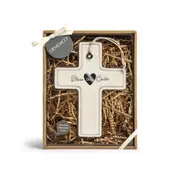 Demdaco Bless This Child Religious Wall Cross - Neutral Border Tone