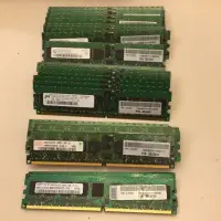 在飛比找蝦皮購物優惠-伺服器用記憶體 1GB DDR2 667 （PC2-5300