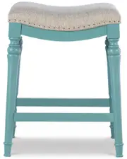 Powell Mason Blue Counter Stool
