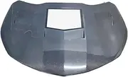 Carbon Fiber FRP Front Engine Hoods Auto Car Transparent Bonnet Covers Compatible For Chevrolet Camaro Body Kit 2016 2017(One side CF)