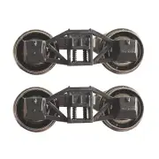 NEW Bachmann Old-Time Arch-Bar Trucks w/Metal Wheels (2) HO Scale FREE US SHIP