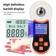 Digital Sugar Refractometer 0 To 60% Sugar Content Measurement Portable Sugar