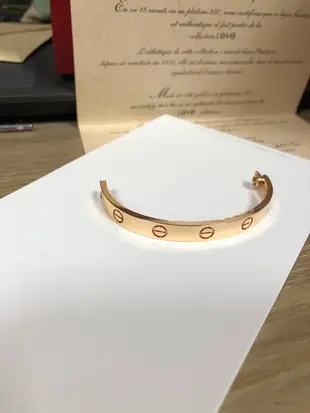 Cartier love 手環