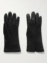 [The Row] The Row - Florence Leather Gloves - Black - M M Black