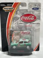 2002 Matchbox Collectibles Coca Cola Ford Focus, Green, 1/64