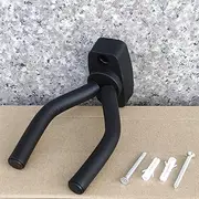Purewords Guitar Wall Hangers Hook Holder Stand Black Display with Screws