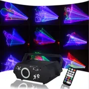 3D Animation Full Color Laser Projector Light DJ Disco Stage Party Lighting DMX