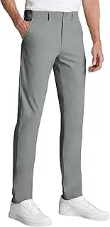 [PINDODA] Men's Golf Joggers Pants with 5 Pockets Slim Fit Stretch Sweatpants Running Travel Dress Work Pants for Men