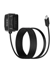 OBD Power Cable for Dash Camera, OBD2 to Micro USB Adapter Hardwire Charger C...