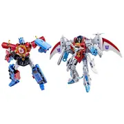 Transformers Timelines - Comic Edition Optimus Prime & Starscream Action Figure 2-Pack