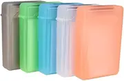 Mipcase Organizer for Digital Accessories 3.5inch Hard Drive Case Marking Label Easy to Open and Close