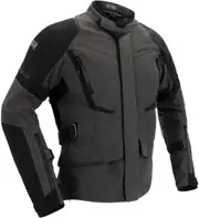 Richa Cyclone 2 Gore-Tex waterproof Motorcycle Textile Jacket, black-grey, Size 2XL for Men Black Grey