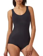 [Spanx] Shape™ Invisible Tank Brief Bodysuit in Black