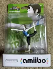 Nintendo Amiibo Wii Fit Trainer Super Smash Bros. First Print Brand New Sealed