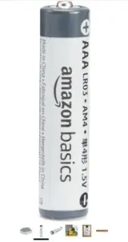 Amazon Basics AAA Industrial Alkaline High-Performance Batteries Pack Of 20