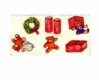 Coca Cola Christmas Stickers Unused Free Postage Coke a Cola