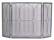 Fireplace Screen Silver Fireplace Protection Screen