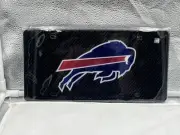 Buffalo Bills NFL Black Acrylic Lasercut License Plate Wincraft