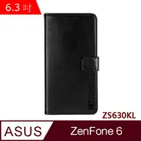 在飛比找PChome24h購物優惠-IN7 瘋馬紋 ASUS ZenFone6 ZS630KL 