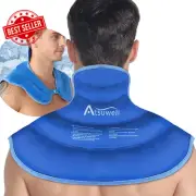Ice Pack Neck/Shoulders Pain Relief/ Reusable Gel Cold Compress Wrap for Injuri
