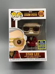 FUNKO POP! MARVEL #656 STAN LEE IN ROBE 2020 SDCC EXCLUSIVE NEW WITH PROTECTOR