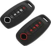 2pcs Car Key Cover Remote Key Fob Cover Key Fob Holder for Car Keys Key Fob Cover Replacement Fob Key Cover Car Key Fob Cover Key Fob Protector Car Key Holder Key Case for Car Keys