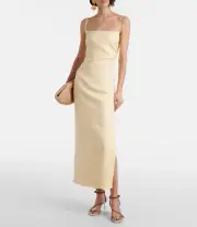 SIR the Label / Mytheresa New Tamara Linen Midi Dress NWT Sz 2 - $555 Online