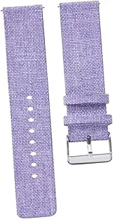 [ETHZZLE] Watch Strap Canvas Wristband Watch Replacement Strap Watch Band Replacement Smartwatch Bands Band Quick Release Watch Band Smart Watch Bands Watch Accessories Black