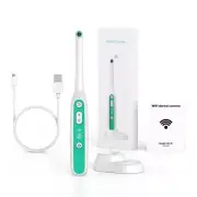 Oral Camera Wireless WiFi 1080p HD Intraoral Endoscope Adjustable 8 LED Light