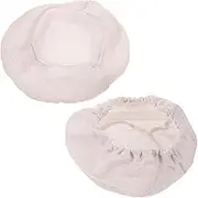 2pcs Bread Banneton Proofing Cloth Cotton Bowl Cover Round Bread Basket Cloth Liner Sourdough Banneton Basket Cover for Home Baking Dough