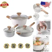 Elegant Everyday Cooking Essentials: 6-Pc. Non-Stick Aluminum Cookware Set