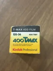 Kodak TMY-36 TMAX 400 Black and White Negative 35mm Film Expired 09/2013