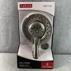 Delta In2ition 4-Setting Two-in-One Shower Head Brushed Nickle