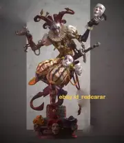 1/8 22cm Scary Clown Arlequin 3D Print Figure Model Kit Unpained Unassembled Gk