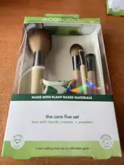 ecotools makeup brushes - the core five set