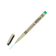 XSDK08-29 Sakura Pigma Micron 08 Marker Pen, 0.5mm Tip, Green, Pack of 10