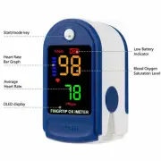 Finger Pulse Oximeter Blood Oxygen Sensor,SpO2 Monitor Heart Rate,O2 meter