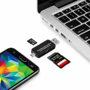 Micro USB OTG to USB Adapter SD/Micro SD Card Reader With Standard USB Male