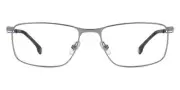 Carrera CAR Men Eyeglasses Matte Dark Ruthenium Blue 55mm New & Authentic