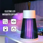 Mosquito Catcher Lamp Electric LED Light Insect Killer Zapper Trap Green AU
