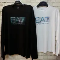 在飛比找蝦皮購物優惠-爵尚服飾🔱 Armani EA7 燙印 反光 👑 長袖 T恤