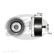 Gates Idler Pulley - 36294