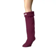 Hunter 1060 Original Unisex Violet Tall Boot Socks Size L